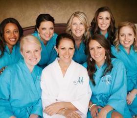 Custom Personalized Set of 8 Waffle Robes for Bridal party